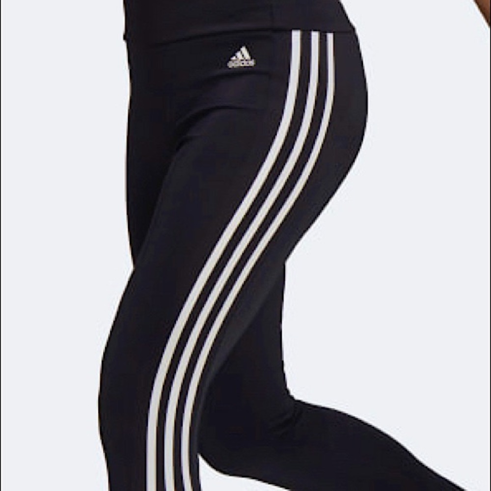 High Rise 3 striped Adidas Sport Tights